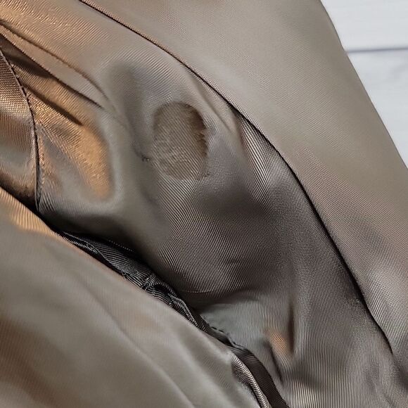 Chaps Ralph Lauren Nailhead Tweed Silk And Wool Blazer Mens Size 44T - Picture 9 of 14